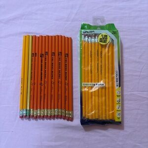 NEW 20 units Unison graphite Force No.2 wood pencils & 15 pencils Home Depot